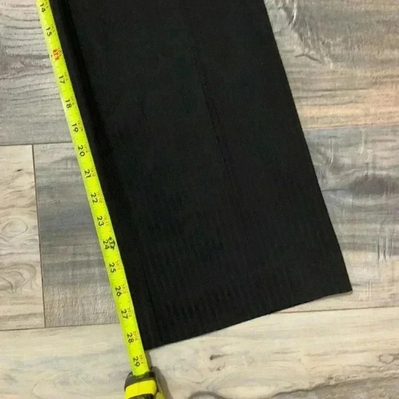 Karen Kane black striped dress pants stretchy women’s size 6 - Picture 6 of 7